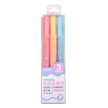 3/6pcs Curve Pen Linear Roller Design Fast Drying Lace Focus On Marking Hand-Painted Creation Fluore, 02 3pcs-Set