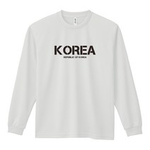 2023년 NEW 대한민국 KOREA 남여공용 기능성 쿨론 긴팔티