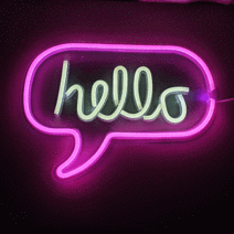 하주글로벌 21종 LED 네온 사인 아크릴 레터링 무드등 홈카페 인테리어 홈카페 조명 수유등 취침등, 05.심플러브(웜화이트)