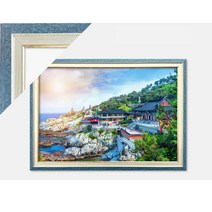 1000피스퍼즐 부산 해동 용궁사수지블루 액자세트 -72394EA, 본상품선택, 1, 본상품선택