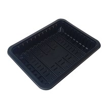 정육포장 용기 트레이 LA-1kg 검정 10개