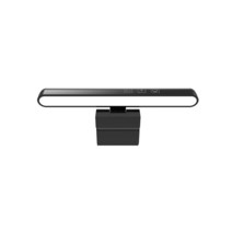 모니터 라이트바 백라이트 컴퓨터 라이트 바 무단 조광 데스크 램프 눈 보호 테이블 학습용 RGB 스크린 걸이형, [02] Black, [02] 25CM