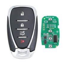 자동 차키 복사 스마트키 폴딩키 원격시동 디스플레이키 스마트 4/5 버튼 원격 키 Fob 433MHz ID46 칩 포함, 02 4 버튼