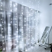 견고한 220V 4*2.5M 320LED 고드름 빛 화환 LED 커튼 문자열 파티 정원 홈 웨딩 스테이지 야외 장식 조명, 01 2M X 2.5M_03 영국 플러그, 02 220V Warm white