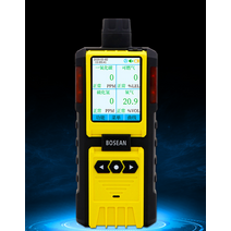 설비 가스 경보기 감지기 농도 가연성 산소 CO2 검출, 4-in-1 가스검지기 EX+O2+CO+H2S