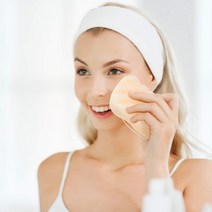 욜케이유 친환경 샤워 타올 샤워볼 아기 천연 세안 곤약 스펀지, 1곤약샤워볼