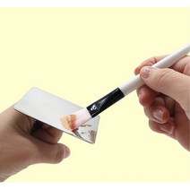 젤네일브러쉬 파운데이션 믹스 스텐 핑거 팔레트 M 핑거팔레트 셀프네일아트 화장, 1개