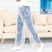 우비바지 일회용 레인팬츠 남여 10P 발미포함