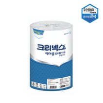 유한킴벌리 크리넥스 에어셀 점보롤 스탠다드 270m 4롤 4533961, 단품없음