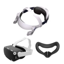 브이알 vr vr게임 vr폴트래커 vr게임기 3d게임 안경 가상현실oculus quest 2 안경용 헤드 스트랩 조절 가능 halo elite 스트랩 2 130 130, 옵션 3