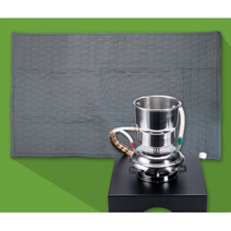 온수매트 냉온수매트 거실 캠핑용 차박 침대 세트 3~4인용 매트 160x200cm, 추가부품없음