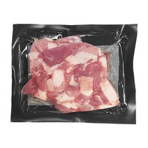 [제주사랑축산]제주 흑돼지 앞다리살 300g 찌개용 (냉장), 제주흑돼지 앞다리살 300g 직사각형큐브(찌개용)
