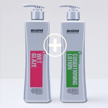 애당초 웰코스 뮤겐스 게츠웨트 글레이즈 컨디셔닝 로션 500ml 2종세트, 단품