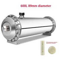 연수기 녹물제거 샤워기 필터 정수기 스테인레스 스틸 워터 시스템 빨 3000l pvdf, 600l 89mm 직경, 씨엔, 다른
