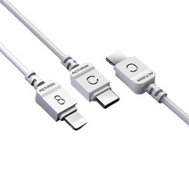 엑티몬 PD 초고속 충전 데이터케이블, PD 30W C to C 1.2m, 1개