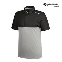 [테일러메이드]남성 컬러 블록 카라 반팔티셔츠 TMTYJ2913-199