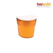 PGM1*^몰(헤르빈) 로즈 화분 1.5L 오렌지 분갈이 인테리어 유럽수입 디자인 다육이 미니 예쁜 플라스틱 소형^*1췤pgm, a^^*옵션없슴