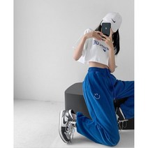 힙합댄스 조거팬츠 밴딩츄리닝바지 (기모 아님)
