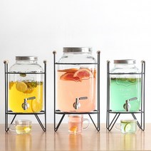 주스 음료 업소용 물병 디스펜서 비안느 4L 5L 8L, 577 비안느 디스펜서 8L