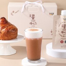 발효콩단백질쉐이크 40g 10개 1박스 국내산 원료로 만든 식물성단백질쉐이크, 쑥라떼, 1개