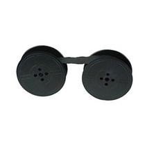 Porelon 11472 범용 트윈 스풀 호환 나일론 타자기 리본 애들러 형제 올리베티 스미스 1팩 블랙, Black