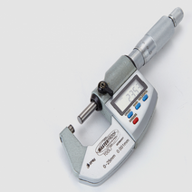 마이크로미터 디지털 미쯔도요 MASTERPROOF 독일 내경 외경 하이트게이지 노기스 고정밀 0-25mm FS14, 64200/범위 0-25mm