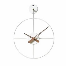 1300K 21리뉴얼 와이어벽시계 미니 WH, 단품