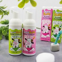 스노우버디 저불소 거품치약 45ml 유아치약, 거품치약 민트