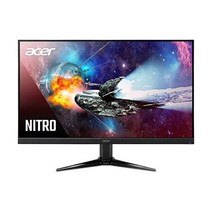 Acer AMD FreESync 프리미엄 기술이 적용된 Nitro QG241Y Pbmiipx 23.8인치 풀 HD(1920 x 1080) VA 게이밍 모니터 최대 165Hz 1ms