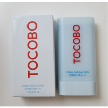 토코보 코튼 소프트 선스틱 19g SPF50+ PA++++