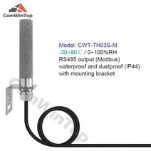 RS485 Modbus 방수 온도 습도 센서 프로브