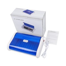 UV 살균기 상자 소독 캐비닛 네일 매니큐어 도구 미니 오존 자외선 살롱 가정용 기계, 04 9008-EU