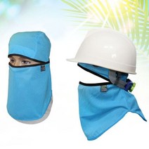 햇빛 가리개 두건형 안전모용 자외선 차단 그늘이72394EA, 나라 햇빛가리개 두건형