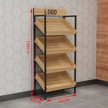 과일 매대 진열대 업소용 슈퍼마켓 우드 마트 판매대 디스플레이 전문점 채소 매장 30, 옵션10