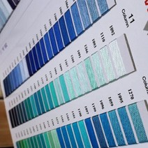 마라톤자수사 비스코스 레이온자수사 블루 계열, 11Column (1071)