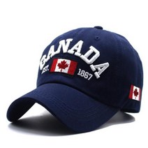 야구 mlb 캡 뉴에라 모자 가을 Gorras 깃발 남자 낚시 캐나다 자수 망 Snapback 뼈 조정 가능한 Wonmen