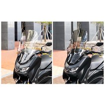 2022 야마하 NMAX155 튜닝 스크린 투명 스모그 국산 미들 윈드쉴드 엔맥스 22-