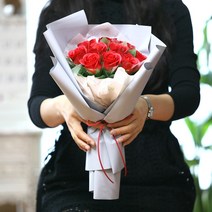 플라워테일 레드비누꽃 돈꽃다발 만들기 돈다발꽃 용돈 부모님 어버이날 카네이션 현금 엄마 장모님 어머니 아버지 생일 생신 와이프 결혼기념일 선물 꽃배달 꽃집 성년의날 로즈데이 부부의날, 10송이장미