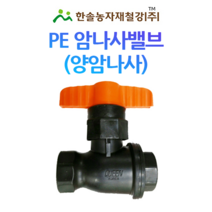 PE 암나사밸브/양암나사/유니온밸브 농업용 해수용 관수자재/한솔농자재철강, 옵션6. 50mm