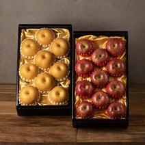 [푸른들] 정성담은 과일선물세트 7kg [사과12과내외+나주배9과내외] (사과3kg+배4kg), 상세 설명 참조