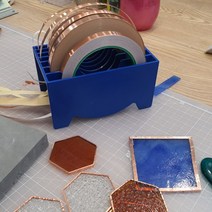 전도성 접지 접점 차폐용 구리 동테이프 3mm x 50M