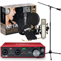 포커스라이트 스칼렛 2i2 3G x RODE NT1-A 마이크 패키지 1
