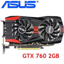 ASUS 비디오 그래픽 카드 GTX 760 2GB 256Bit GDDR5 nVIDIA Geforce GTX760 용 750 ti보다 강력한 VGA 사용, 한개옵션0