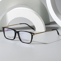 아이마커 티타늄안경테 PG9650 안경 고밀도 금테 대두 남자 여자 동그란얼굴안경