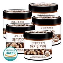 푸른들판 국산 생 돼지감자 뚱단지 환 haccp 인증 되지감자 뚝감자, 220g, 5통