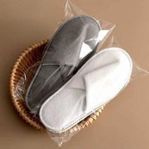 호텔 일회용 실내화 100족 세트 스파 병원 사무실 기내, 100쌍 그레이