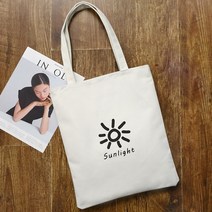 썬라이트 지퍼형 에코백 수납 보조가방 포켓 에코백