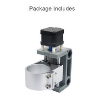 Daedalus-3018 Z 축 업그레이드 52mm 스핀들 홀더 3018 프로 CNC 조각 기계 부품 액세서리, 02 Grey Z-axis only