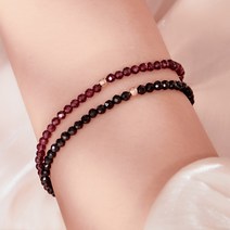 준쥬얼리 14K 천연 프리즘 팔찌[2종택1]