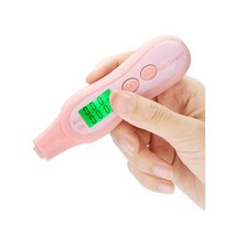 lcd 디지털 피부 분석기 수분 얼굴 오일 피부 감지기 모니터 테스터 여행 미용실 스파, 분홍색